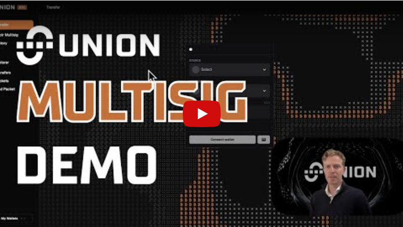 Union Multisig Video Thumbnail